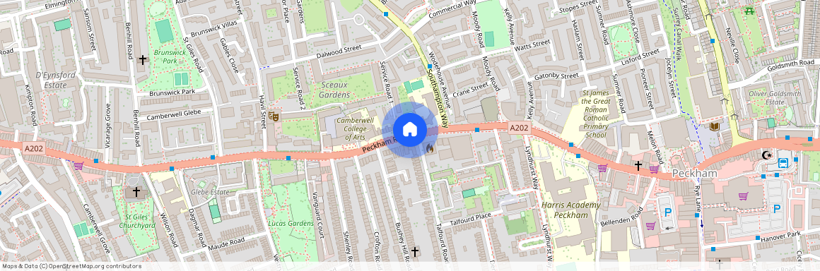 Peckham Road, London