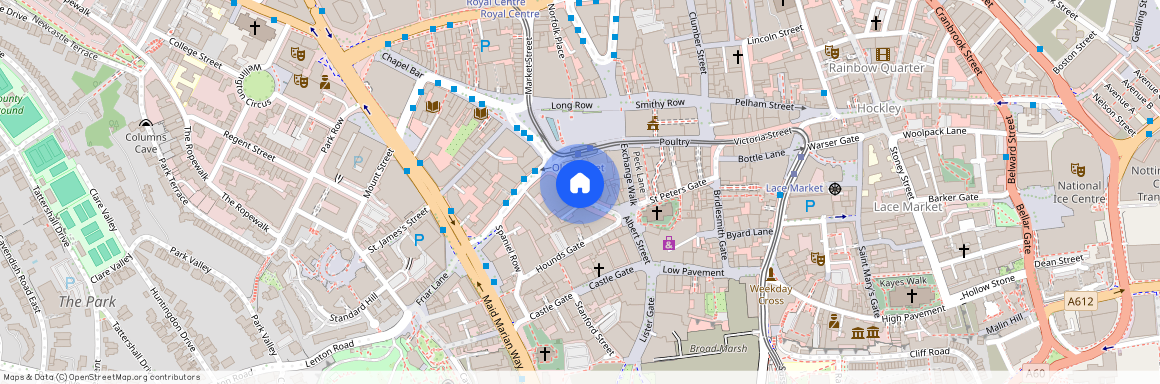 Wheeler Gate, Nottingham, NG1, Wheeler Gate, Nottingham, NG1