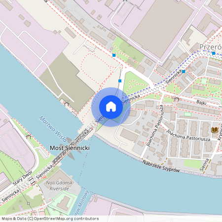 ul. Siennicka, Przeróbka, Gdańsk, pomorskie