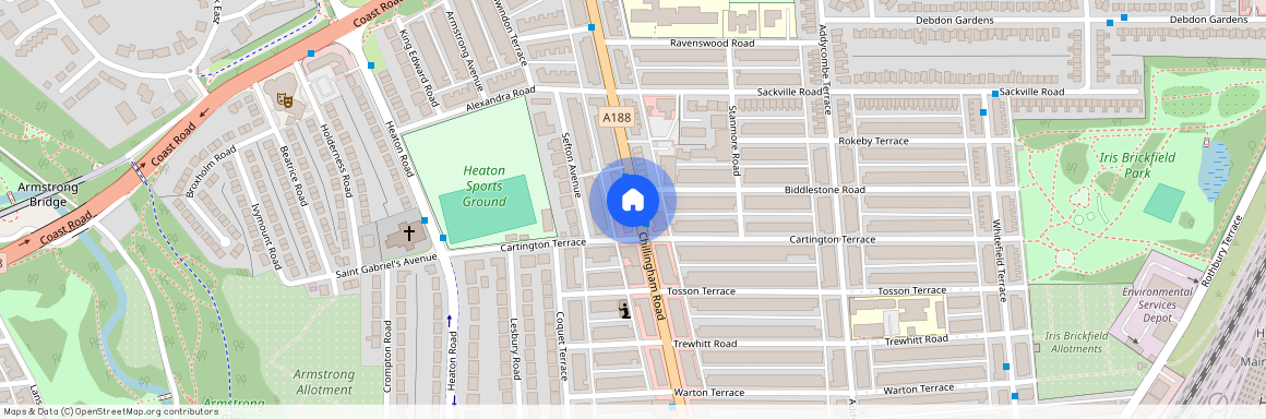 Chillingham Road, Heaton, NE6