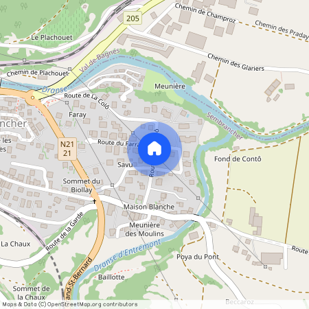 1933, Sembrancher, Route De La Colô