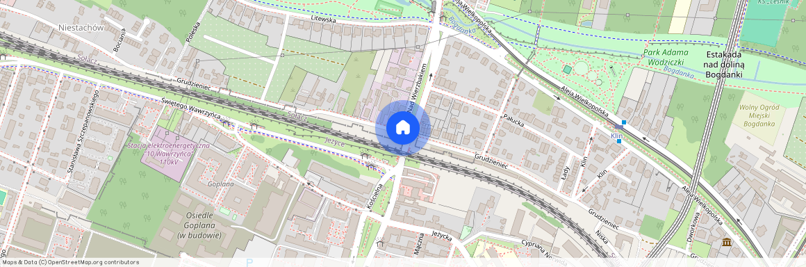 ul. Grudzieniec, Sołacz, Jeżyce, Poznań, wielkopolskie