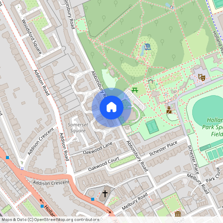 Lower Addison Gardens, Holland Park