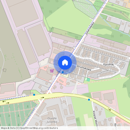 ul. Julianowska, Piaseczno, Piaseczno, piaseczyński, mazowieckie