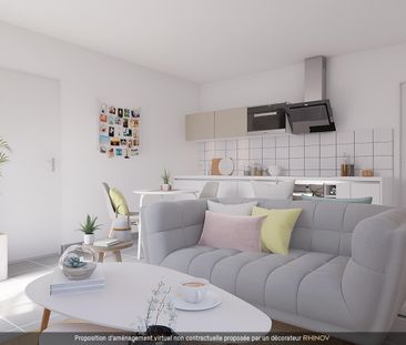 location Appartement T2 DE 42.1m² À VILLEURBANNE - Photo 4