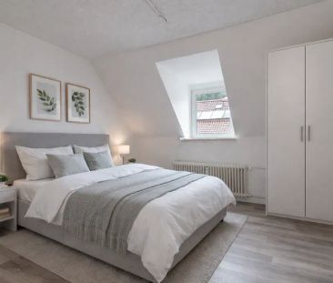 Ca. 51 m² große 2-Zimmer-Dachgeschosswohnung mit Tageslichtbad in H... - Foto 2