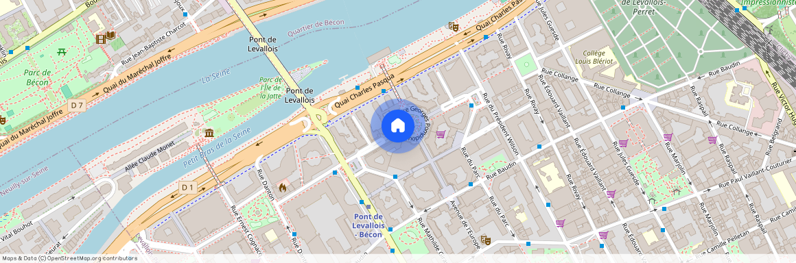 Place Georges Pompidou, Francja, Levallois-Perret