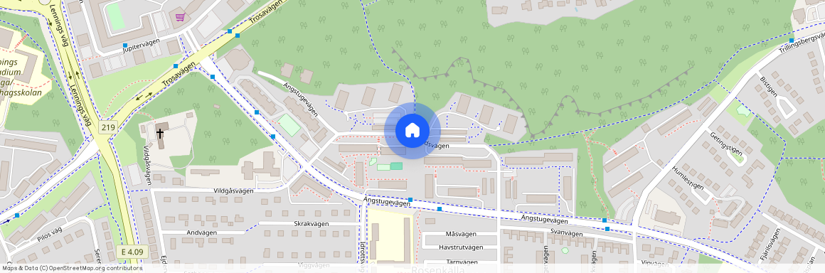 Erikslundsvägen, Nyköping