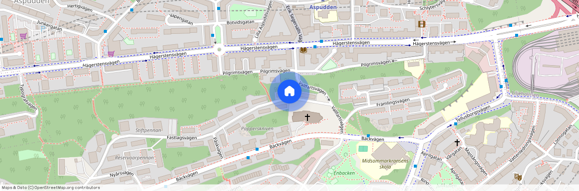 Midsommarkransen, Stockholm, Fastlagsvägen 6