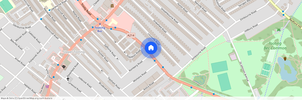 Tooting Bec Road, London, SW17