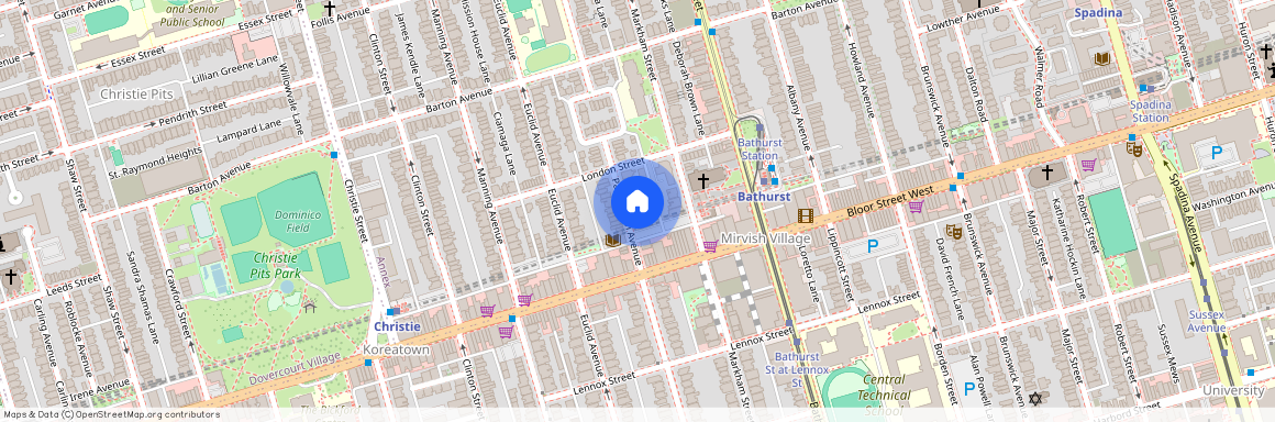 571 Palmerston Avenue Unit# Bsmt, Toronto