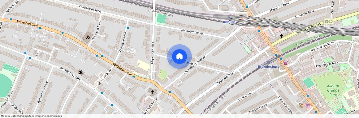 Mowbray Road, Mapesbury, NW6 7QS