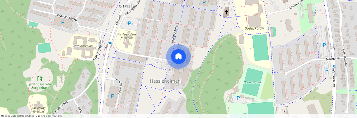 Hässleholmen, Borås, Västra Götaland, Våglängdsgatan 105