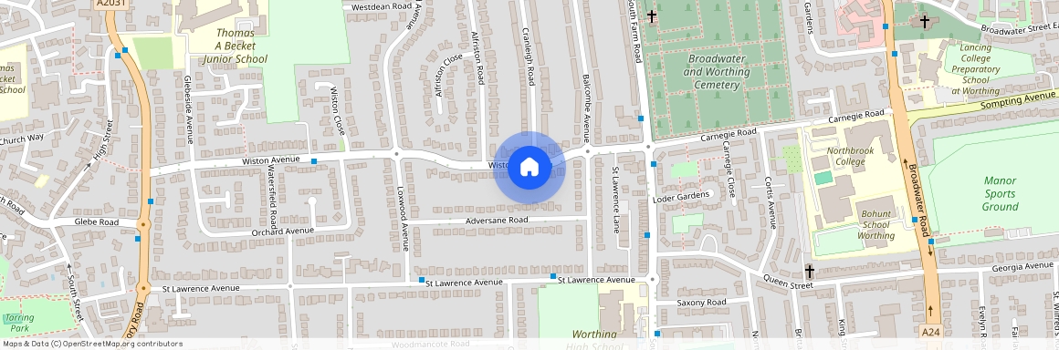 Wiston Avenue, Worthing, BN14