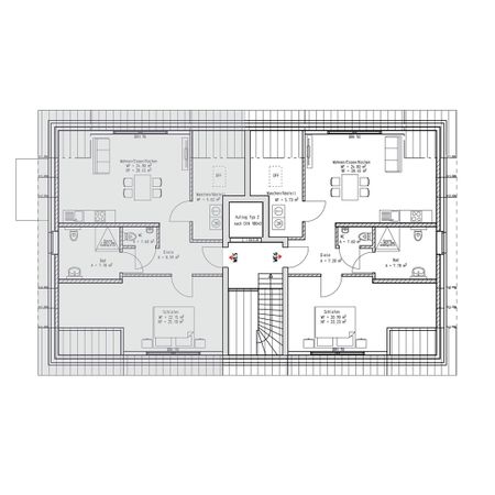 Dachgeschosswohnung in ruhiger Lage - Foto 2