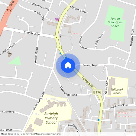 Turners Hill, Cheshunt, Waltham Cross