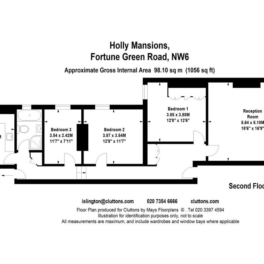 3 Bed Flat, Fortune Green Road, NW6 - Photo 1