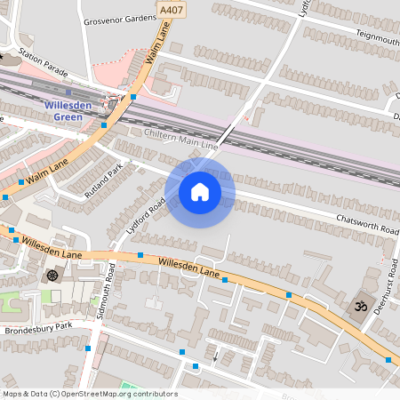 Chatsworth Road, The Mapesbury