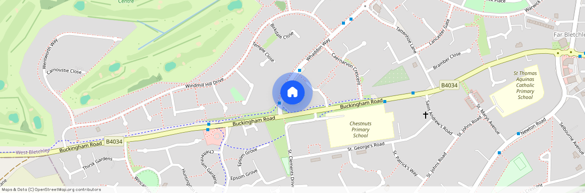 Knaresborough Court, Bletchley, MK3
