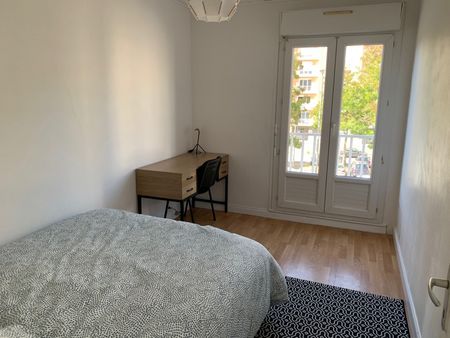 A louer Brest Bellevue-Kergoat chambre dans colocation meublé proche facs et écoles - Photo 2