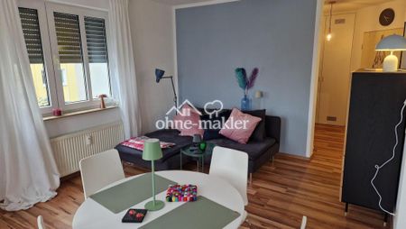 Stilvoll wohnen in Karlsruhe-Mühlburg | Möblierte 2-Zimmer Whg mit Balkon zur befrist. Miete ab Mai - Foto 2