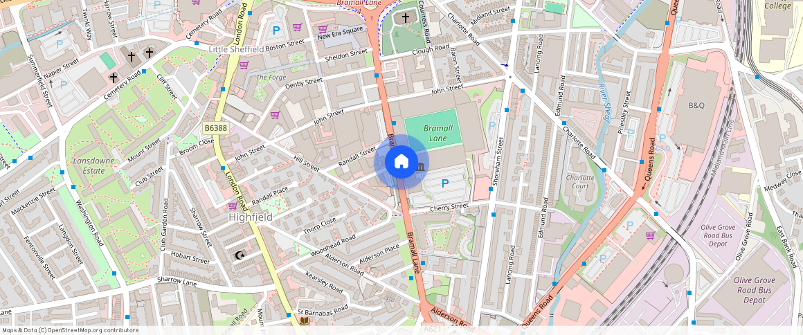 Jet Centro, Sheffield, S2