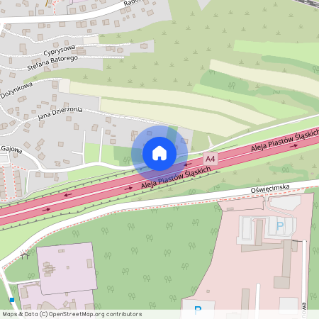 ul. Gajowa, Kochłowice, Ruda Śląska, śląskie