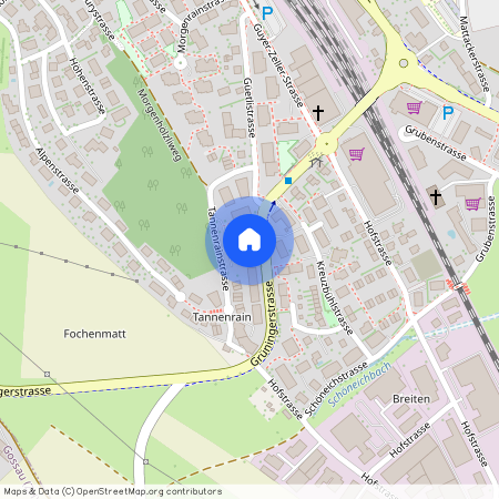 Tannenrainstr. 13, 8620 Wetzikon ZH