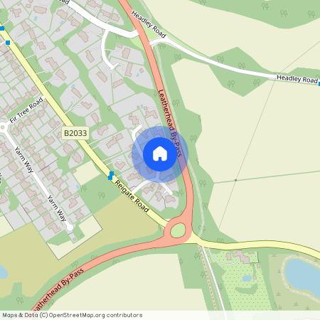 Glenheadon Rise, Leatherhead, KT22