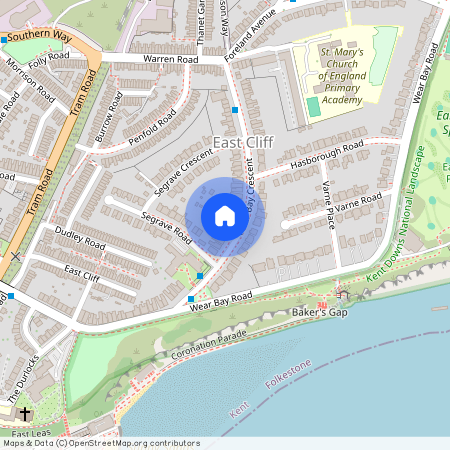 Wear Bay Crescent, Folkestone, Kent