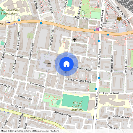 Monnow Road, Bermondsey, London