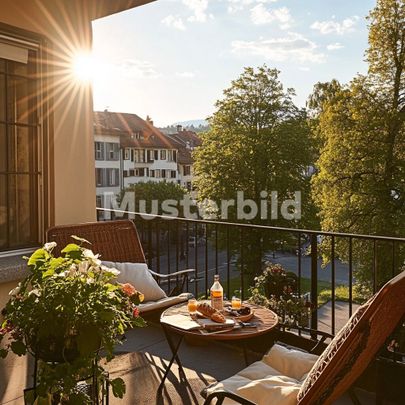 Propriété d’échange : Appartement moderne de 2,5 pièces à Cham – première occupation 2024 - Foto 1