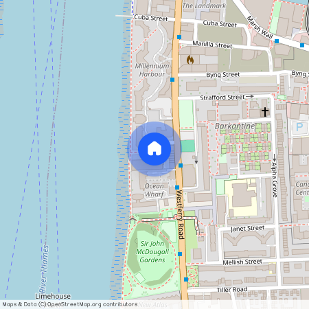 Hutchings Wharf, Canary Wharf, E14