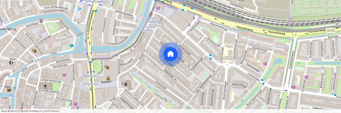 Singelkwartier, 3112 SM, Stephensonstraat, Schiedam