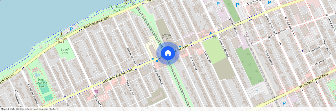 1229 University AVENUE West Unit# 1, Windsor, Windsor, Essex, N9A 5T2