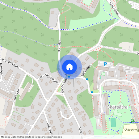 Sveavägen, Lidingö