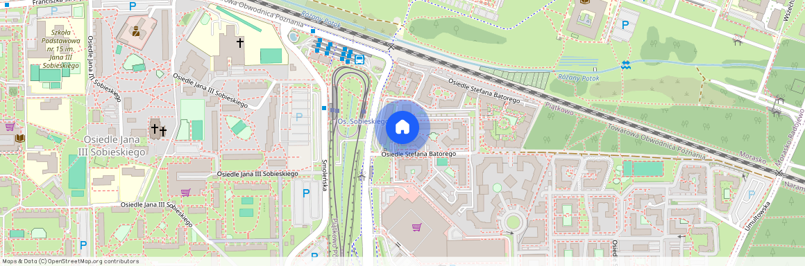 os. Stefana Batorego, Piątkowo, Stare Miasto, Poznań, wielkopolskie