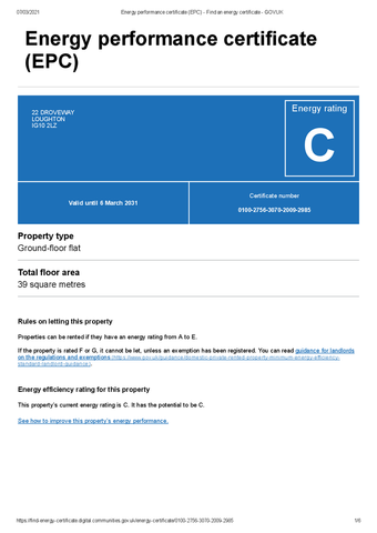 1 bedroom ground floor flat to rent - Photo 3