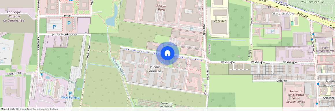 ul. Chodzonego, Wyczółki, Ursynów, Warszawa, mazowieckie