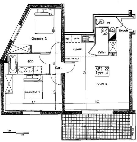 Location Appartement 3 pièces 61m² ST SEBASTIEN SUR LOIRE 44230 - Photo 5