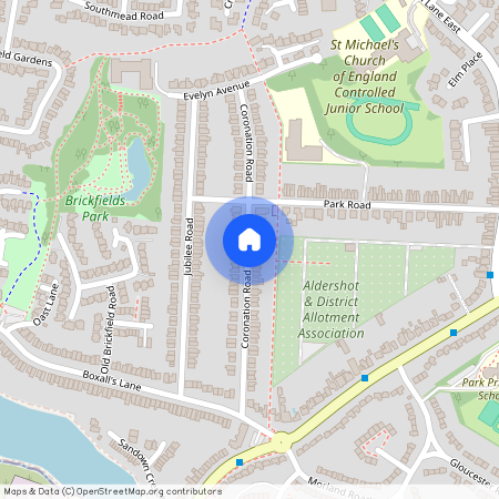 Coronation Road, Aldershot GU11