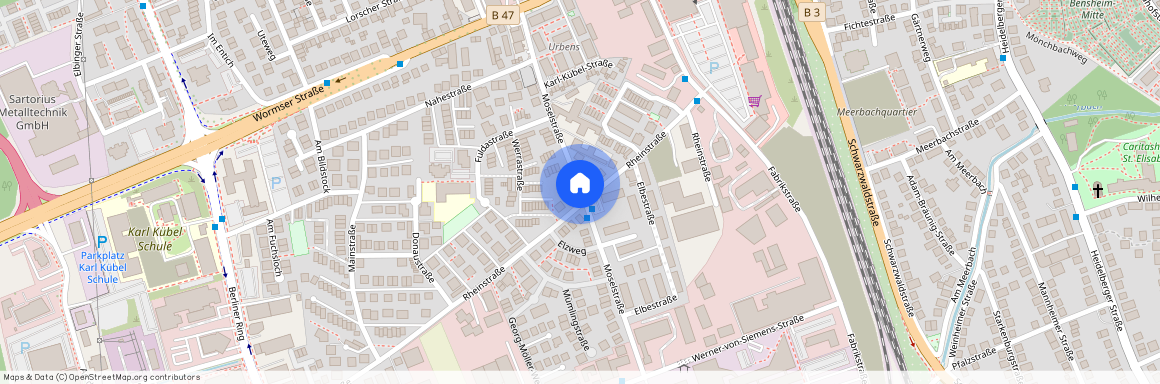 Moselstraße, 64625, Moselstraße    Bensheim