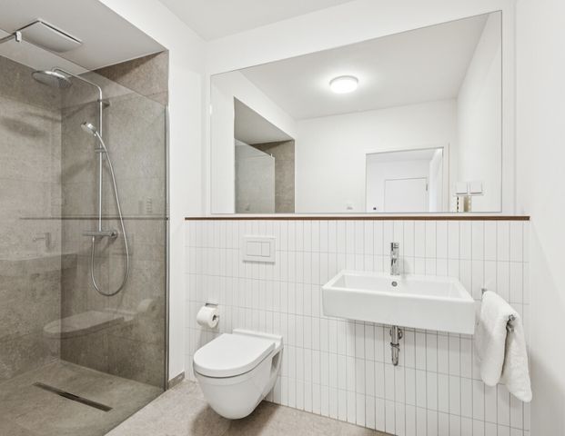 Wohnen auf dem Dachgarten: 3-Zimmer-Wohnung im Neubauquartier Deiker Höfe mit Terrasse & Einbauküche - Foto 1