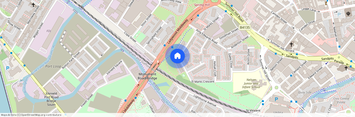 St. Marks Crescent, Birmingham, B1