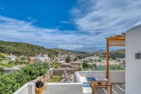 Vie de Village Unique à Paros : Villa à Louer avec Vue Panoramique sur la Mer - Photo 4