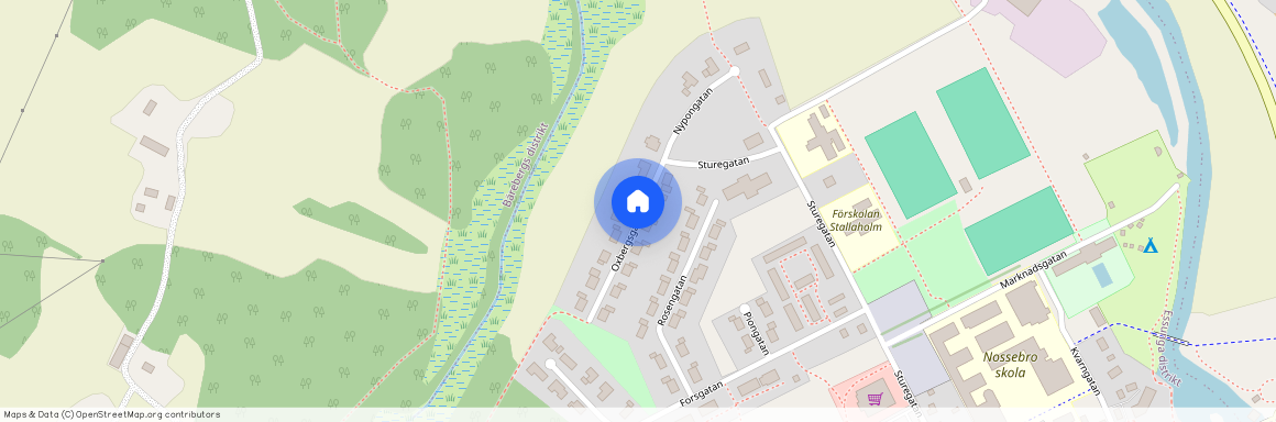 Oxbergsgatan, Nossebro