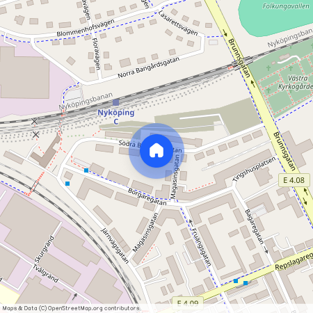 Nyköping, Södra Bangårdsgatan, 14, 63355