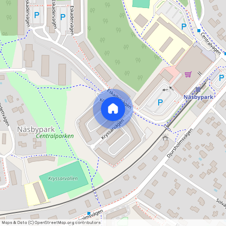 Näsbypark, Täby, Stockholm, Kryssarvägen 17