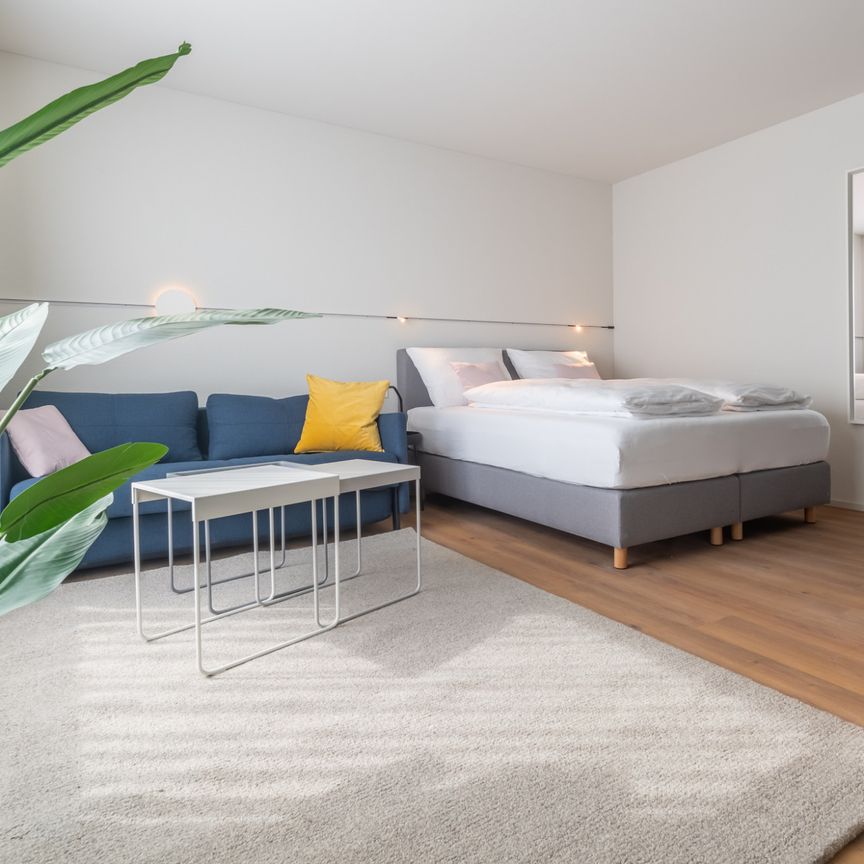 1.5 Zimmerwohnung - grosses Studio mit eigenem Waschturm - Foto 1