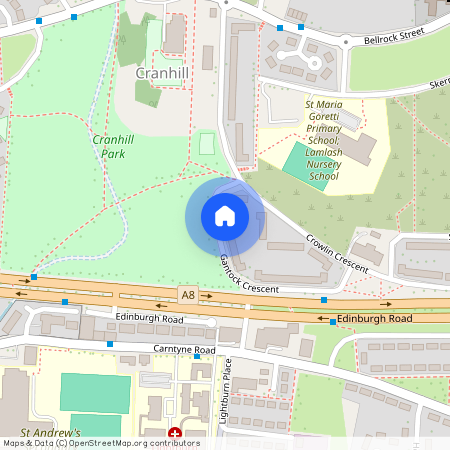 Gantock Crescent, 2 Bedroom Unfurnished Apartment, Cranhill - Available 07/11/2025